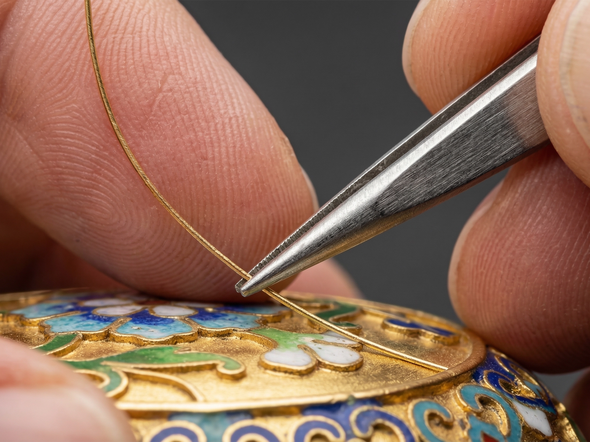 Craft Gallery 1 — wire laying close-up